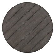 Modern Farmhouse Splay Leg Round Cocktail Table in Dusty Charcoal image