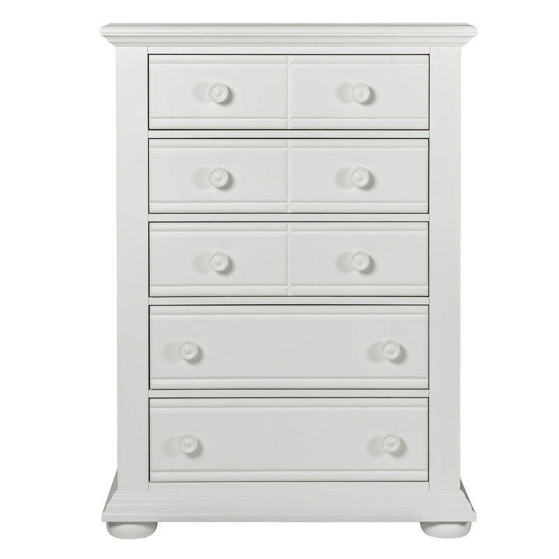Summer House I Panel Bed, Dresser & Mirror, Chest, Night Stand image