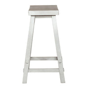 Creations 24 Inch Sawhorse Counter Stool - White image