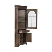 Arden Road Corner Cabinet in Satin Cherry image