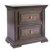 Big Valley 2 Drawer Night Stand w/ Charging Station image