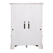 Abbey Park Mirrored Door Chest in Antique White image