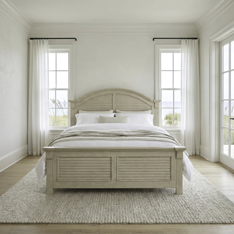Summer House King Panel Bed image
