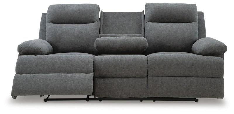 Tarrant Reclining Sofa with Drop Down Table