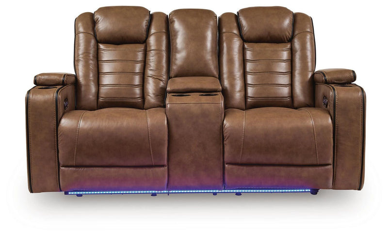 Metro Oasis Power Reclining Loveseat with Console