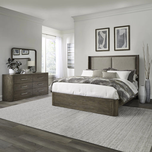 South Bend King Shelter Bed, Dresser & Mirror image