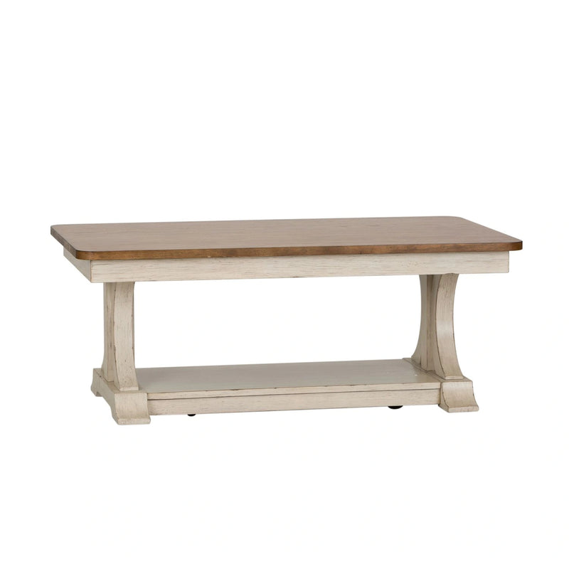Farmhouse Reimagined 3 Piece Set (1-Cocktail 2-End Tables) image