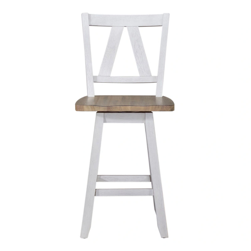 Lindsey Farm Counter Height Swivel Chair (RTA) image