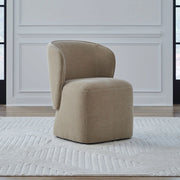 Accent Dining Accent Dining Chair w/ Casters - Wicker image