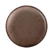 Paradise Valley Upholstered Console Stool (RTA) in Saddle Brown image