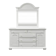 Summer House I Panel Bed, Dresser & Mirror image