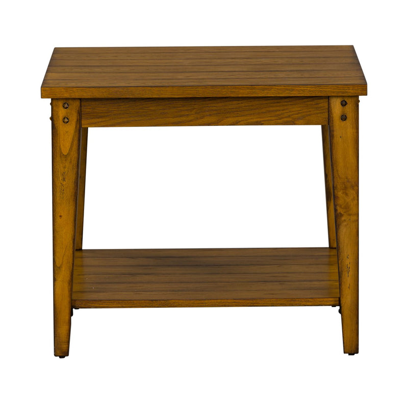 Lake House Square Lamp Table