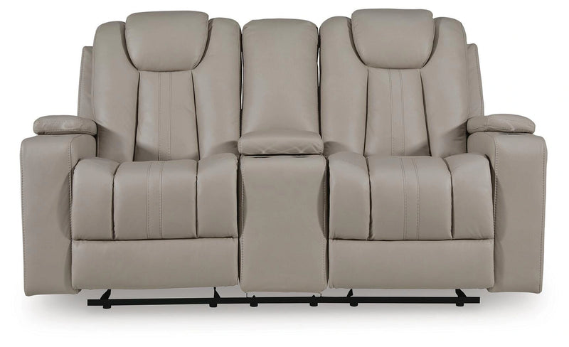 Next Move Glider Reclining Loveseat with Console