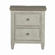 Heartland 2 Drawer Nightstand w/ Charging Station in Antique White image