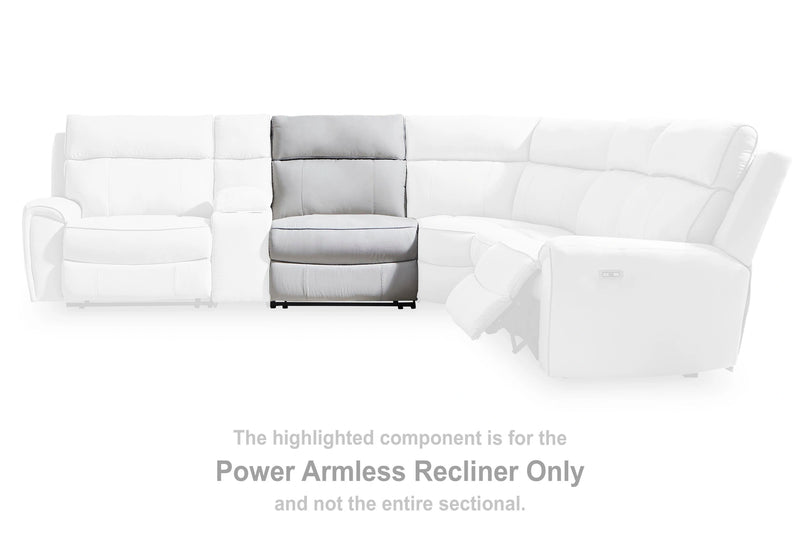 Grafton Pike Reclining Sectional with Storage Consoles