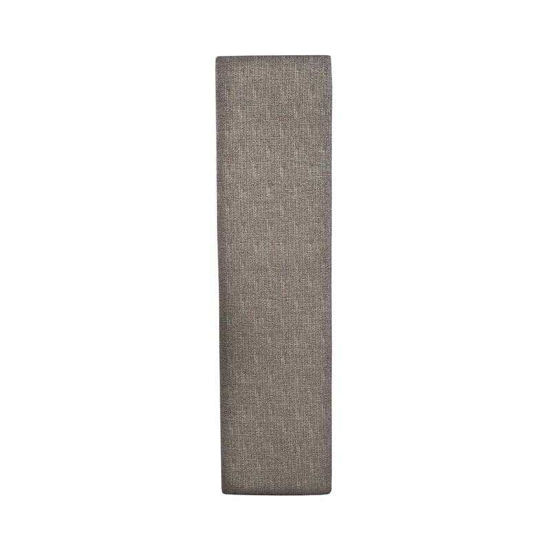 Newport Counter Height Dining Bench in Smokey Grey