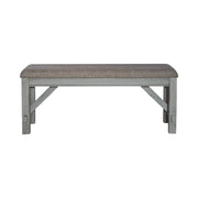 Newport Dining Bench in Smokey Grey image