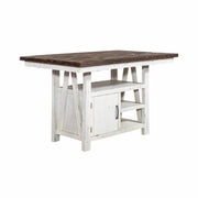 Farmhouse Gathering Table in White/Oak image
