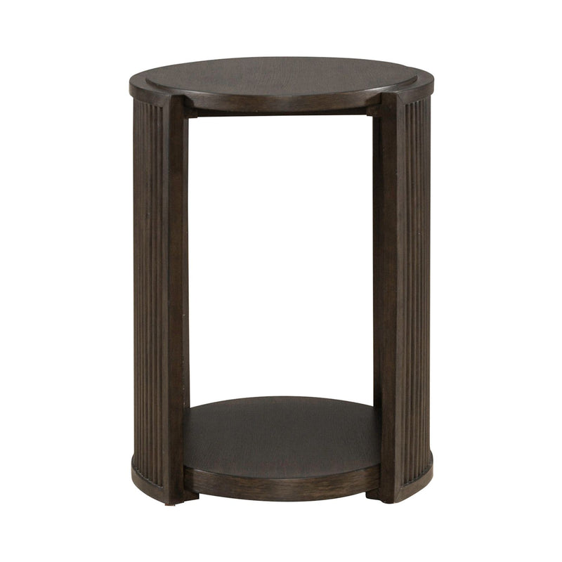 City View Chairside Table in Coffee Bean image