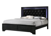 Crown Mark Micah King Panel Bed in Black B4350-K image