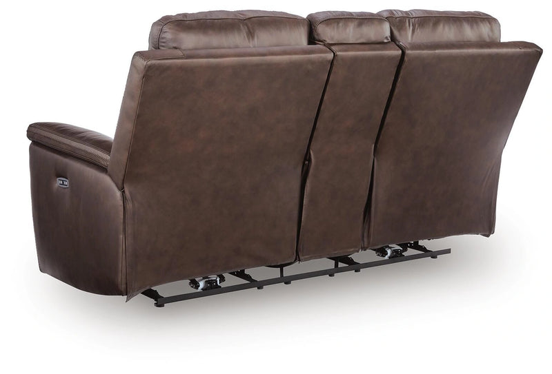 Beryton Power Reclining Loveseat with Console