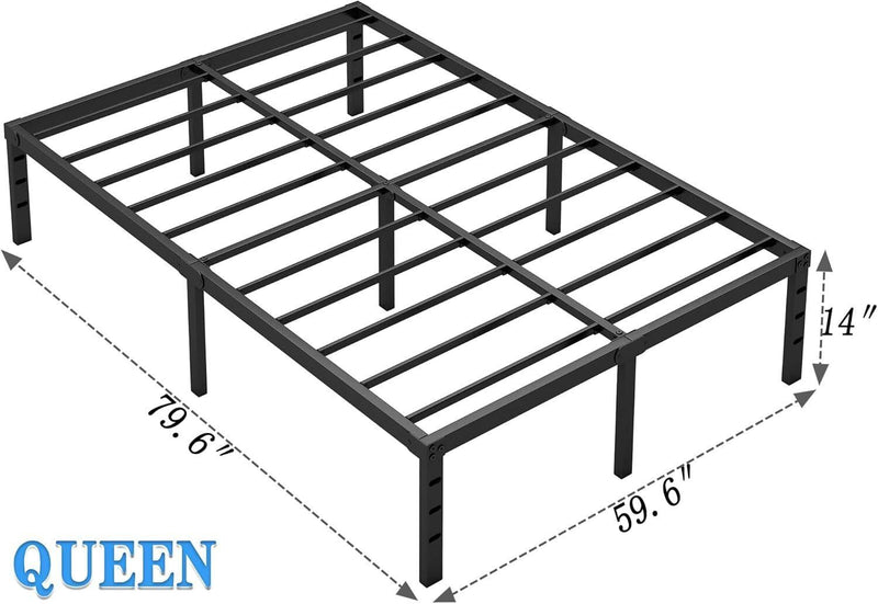 Queen Platform Bed Frame (14" high)