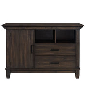 Double Bridge Sideboard in Dark Chestnut image