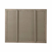 Americana Farmhouse Landscape Mirror in Dusty Taupe and Black image