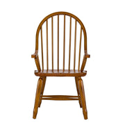 Treasures Bow Back Arm Chair - Oak image