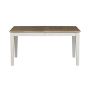 Summerville Rectangular Leg Table in White image