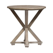 Parkland Falls End Table in Weathered Taupe image