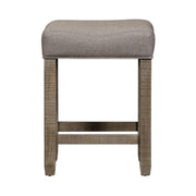 Parkland Falls Console Stool in Weathered Taupe image