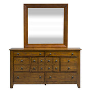 Grandpas Cabin Sleigh Bed, Dresser & Mirror, Night Stand image