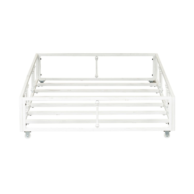 Vintage Series Twin Metal Trundle in Antique White image