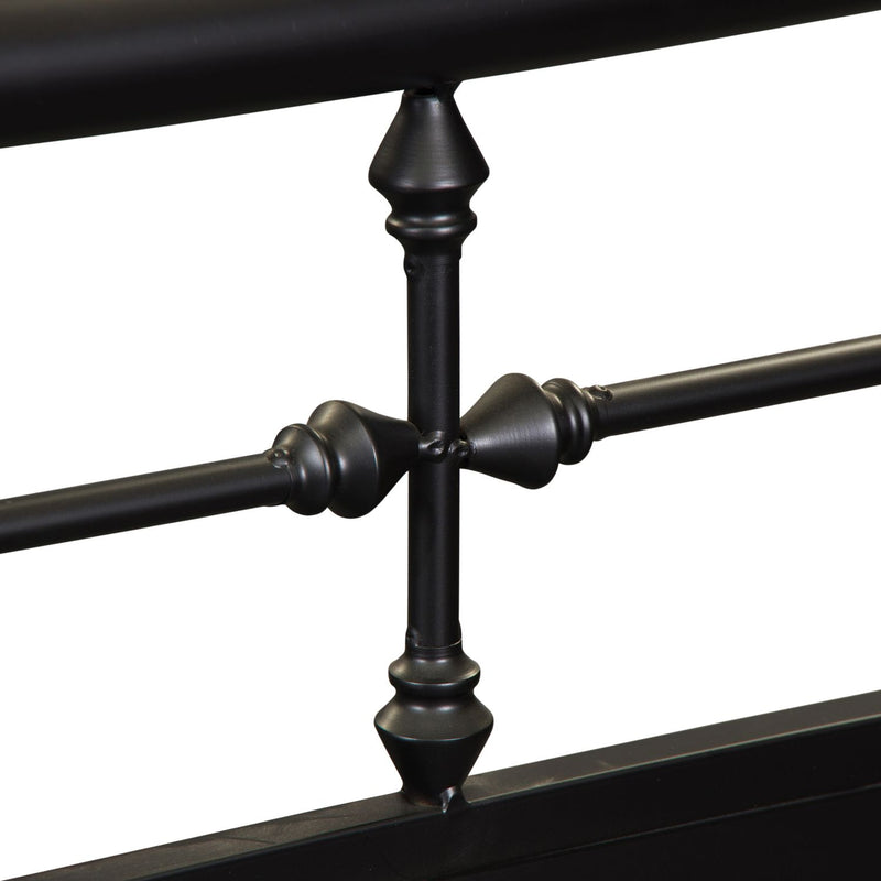 Vintage Series Metal Bed in Black image