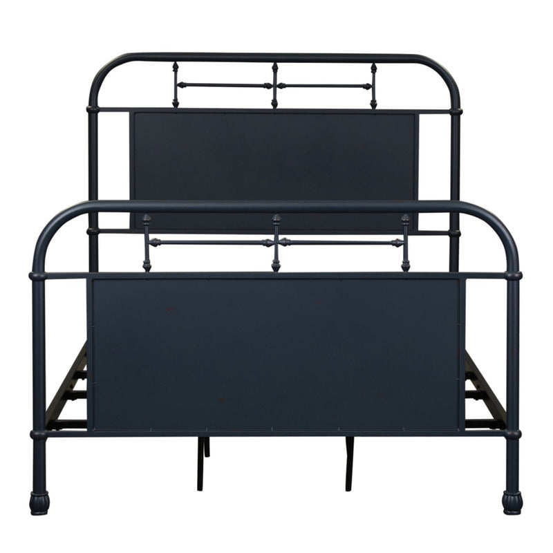 Vintage Series Metal Bed in Navy image