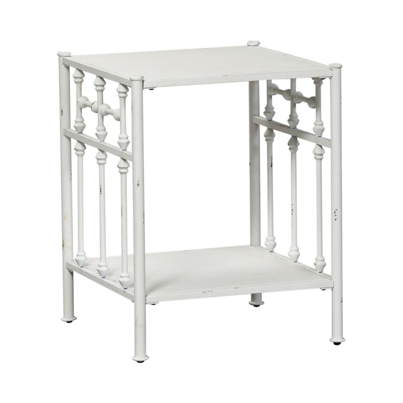 Vintage Series Open Nightstand in Antique White