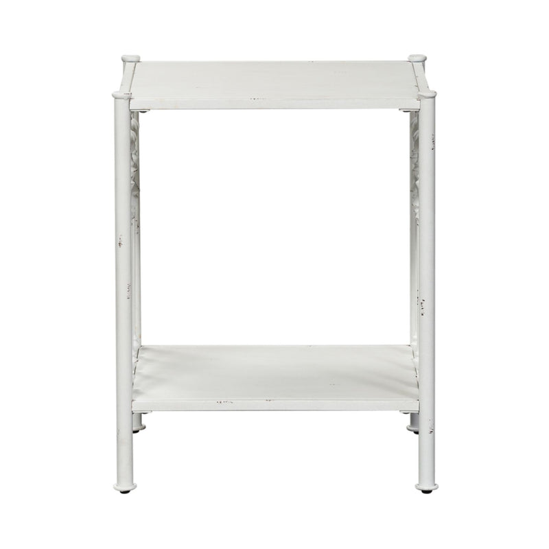Vintage Series Open Nightstand in Antique White