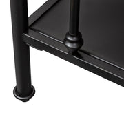 Vintage Series Open Nightstand in Black image