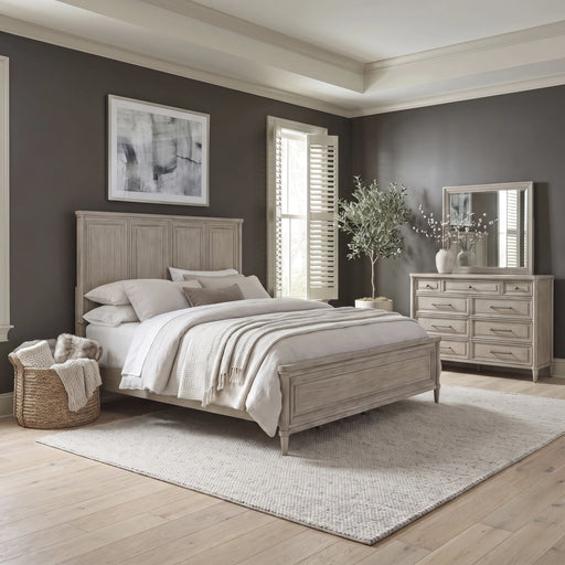 Rochelle Park Panel Bed, Dresser & Mirror image