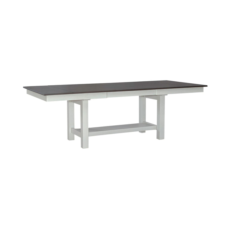 Brook Bay Optional 6 Piece Trestle Table Set