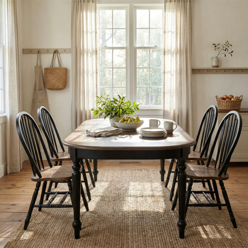 Carolina Crossing 5 Piece Leg Table Set image
