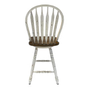 Carolina Crossing Windsor Swivel Counter Chair - White image