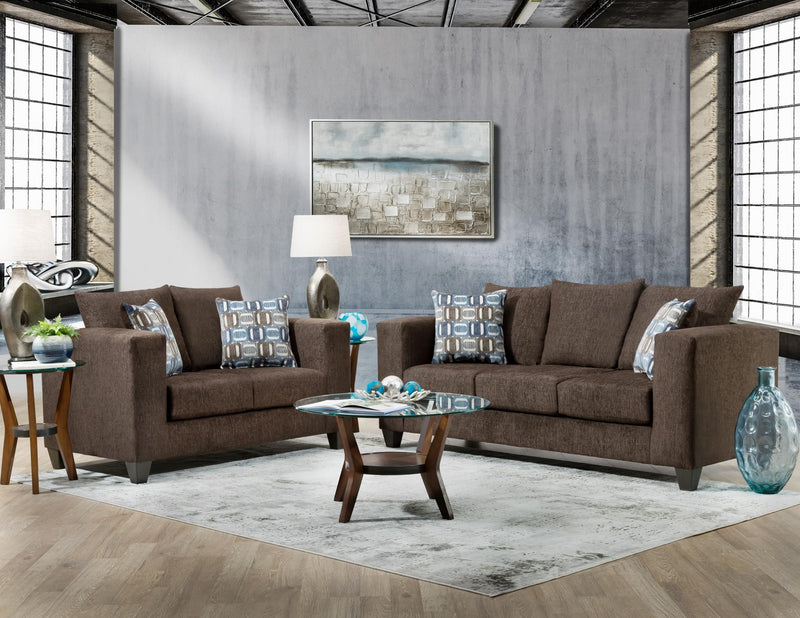 Gretna Chocolate Sofa