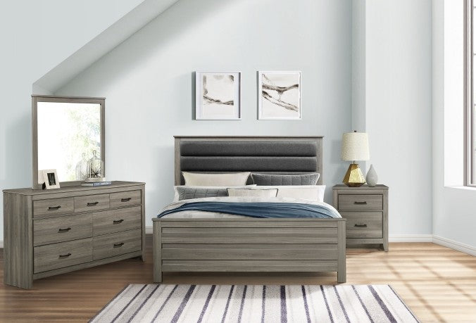 Waldorf Queen Bed, Dresser, Mirror