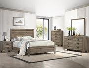 Crown Mark Millie Twin Panel Bed in Grey image