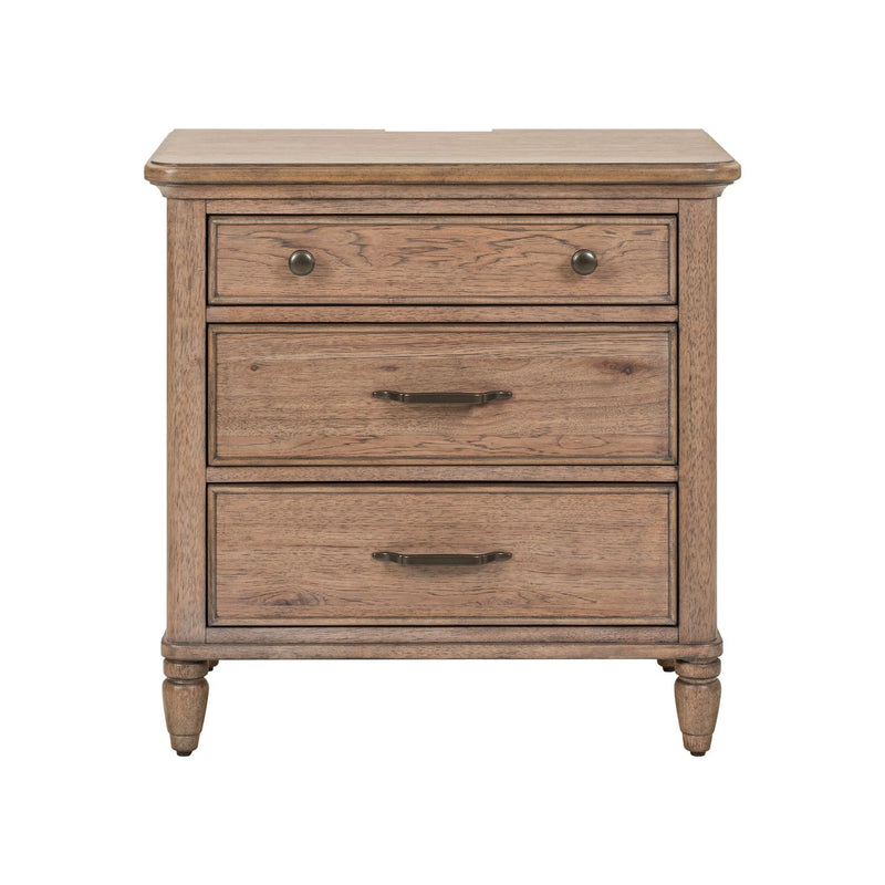Hickory Grove Nightstand w/ Charging Station image