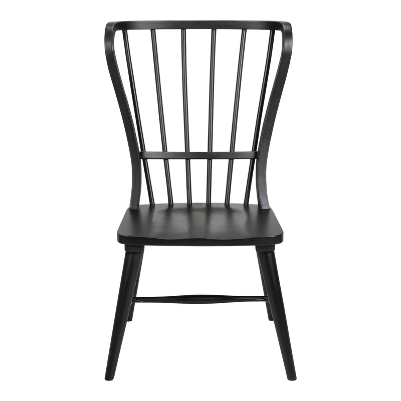 River Place Windsor Back Side Chair - Black (RTA) image