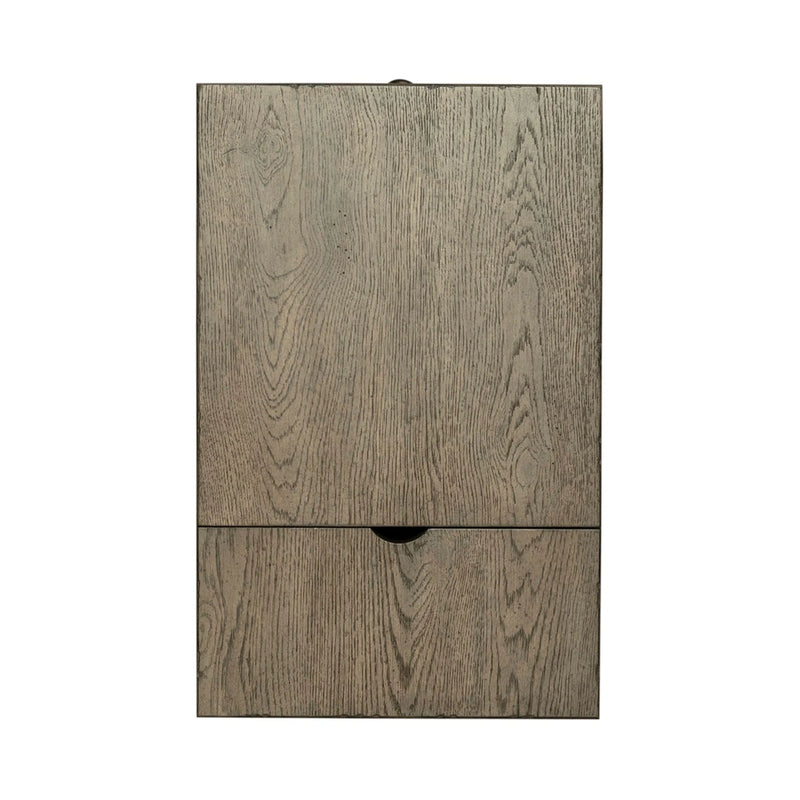 Americana Farmhouse Chair Side Table in Dusty Taupe image