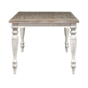 Whitney Rectangular Leg Table in Weathered Gray image